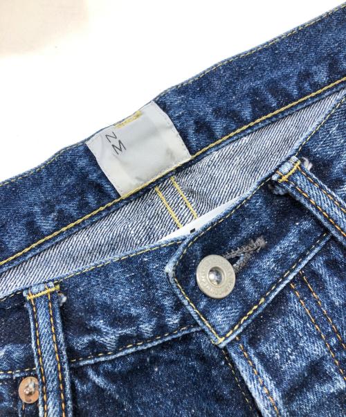 eYe COMME des GARCONS JUNYAWATANABE MAN（アイ コム デ ギャルソン ジュンヤ ワタナベ マン）eYe COMME des GARCONS JUNYAWATANABE MAN (アイ コム デ ギャルソン ジュンヤ ワタナベ マン) New Manual (ニュー・マニュアル) Wネームデニムパンツ インディゴ サイズ:Lの古着・服飾アイテム