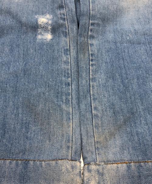 DOLCE & GABBANA（ドルチェ＆ガッバーナ）DOLCE & GABBANA (ドルチェ＆ガッバーナ) フレアダメージデニムパンツ インディゴ サイズ:40の古着・服飾アイテム