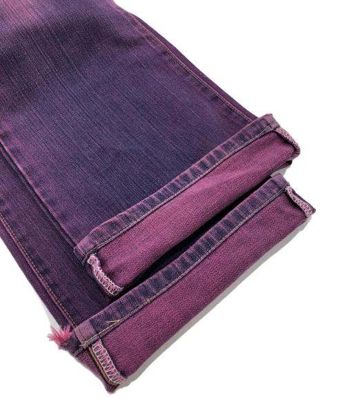 Wrangler（ラングラー）Wrangler (ラングラー) フレアデニムパンツ パープル サイズ:31-4の古着・服飾アイテム