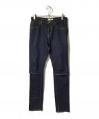 jiedaジエダ）の古着「ワンウォッシュ2WAYデニムパンツ」｜インディゴ