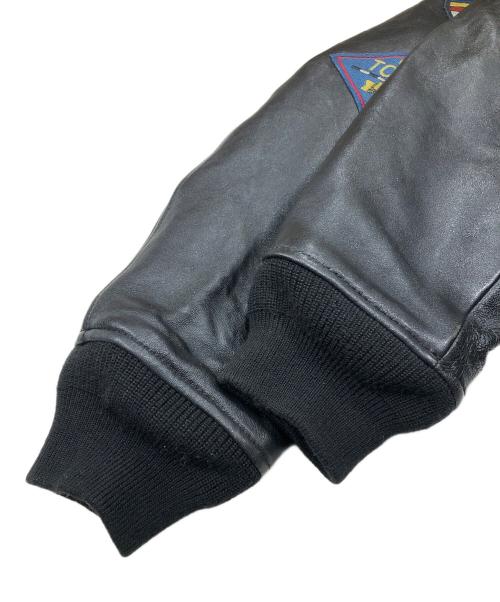 AVIREX（アヴィレックス）AVIREX (アヴィレックス) ラムレザージャケット/TOPGUN MODEL G-1ジャケット ブラック サイズ:Lの古着・服飾アイテム