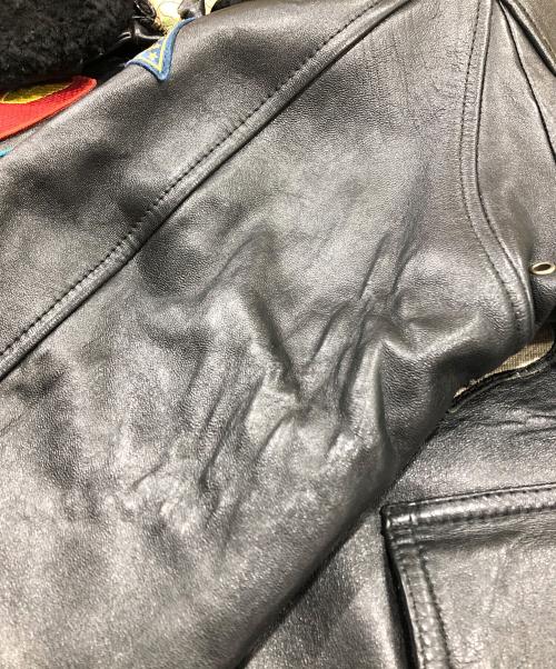 AVIREX（アヴィレックス）AVIREX (アヴィレックス) ラムレザージャケット/TOPGUN MODEL G-1ジャケット ブラック サイズ:Lの古着・服飾アイテム