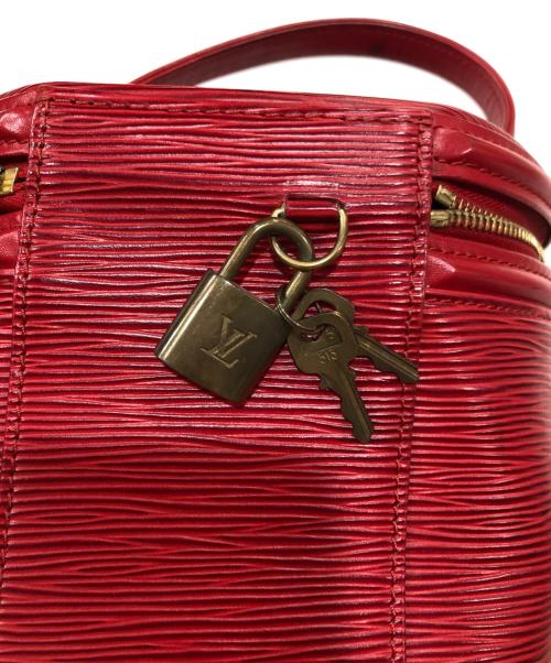 LOUIS VUITTON（ルイ ヴィトン）LOUIS VUITTON (ルイ ヴィトン) バニティバッグ/エピ/カンヌ カスティリアン・ レッドの古着・服飾アイテム