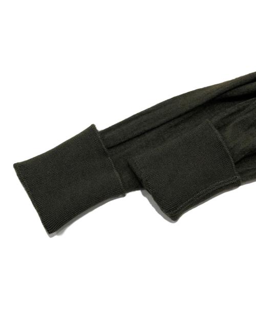 JIL SANDER（ジルサンダー）JIL SANDER (ジルサンダー) カシミヤシルクニット オリーブ サイズ:不明の古着・服飾アイテム