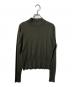 JIL SANDER（ジルサンダー）の古着「カシミヤシルクニット」｜オリーブ