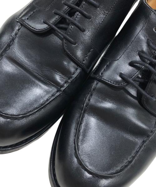 MB ULTIMATE FABRIC（エムビーアルティメットファブリック）MB ULTIMATE FABRIC (エムビーアルティメットファブリック) ハンドメイド グッドイヤーウェルトレザーUチップシューズ by アノネイ ブラック サイズ:Lの古着・服飾アイテム