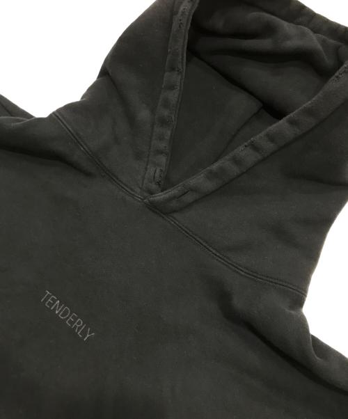 stein（シュタイン）stein (シュタイン) OVERSIZED REBUILD SWEAT HOODED ブラック サイズ:Sの古着・服飾アイテム