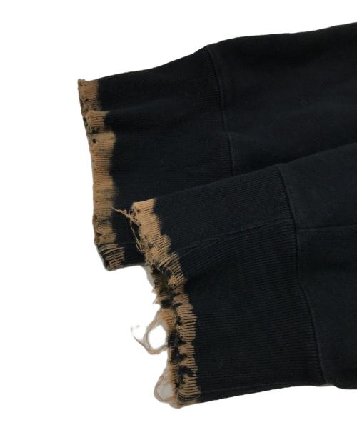 stein（シュタイン）stein (シュタイン) OVERSIZED REBUILD SWEAT HOODED ブラック サイズ:Sの古着・服飾アイテム