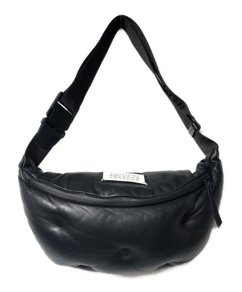Maison Margiela（メゾンマルジェラ）Maison Margiela (メゾンマルジェラ) レザーウエストバッグ/グラムスラム ブラックの古着・服飾アイテム