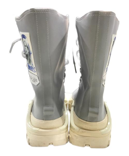 adidas（アディダス）adidas (アディダス) RAF SIMONS (ラフシモンズ) RS DETROIT HIGH/ハイカットスニーカー グレー サイズ:25.5cmの古着・服飾アイテム