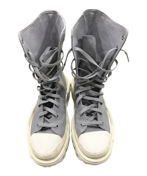 adidas（アディダス）adidas (アディダス) RAF SIMONS (ラフシモンズ) RS DETROIT HIGH/ハイカットスニーカー グレー サイズ:25.5cmの古着・服飾アイテム