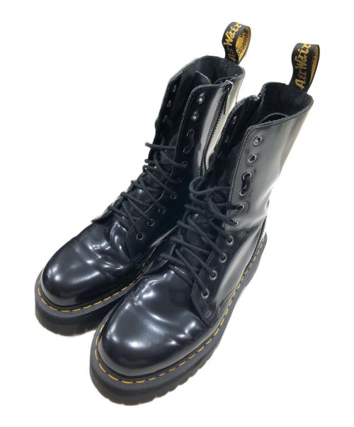 Dr.Martens（ドクターマーチン）Dr.Martens (ドクターマーチン) 10ホールブーツ/JADON HI ブラック サイズ:UK8EU42の古着・服飾アイテム