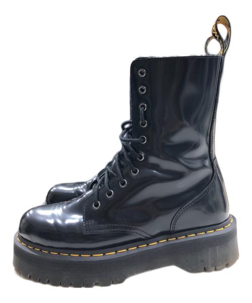 Dr.Martens（ドクターマーチン）Dr.Martens (ドクターマーチン) 10ホールブーツ/JADON HI ブラック サイズ:UK8EU42の古着・服飾アイテム