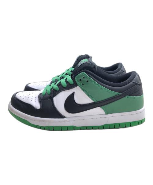 NIKE SB（ナイキエスビー）NIKE SB (ナイキエスビー) ローカットスニーカー グリーン サイズ:US7.5/UK6.5/EUR40.5の古着・服飾アイテム