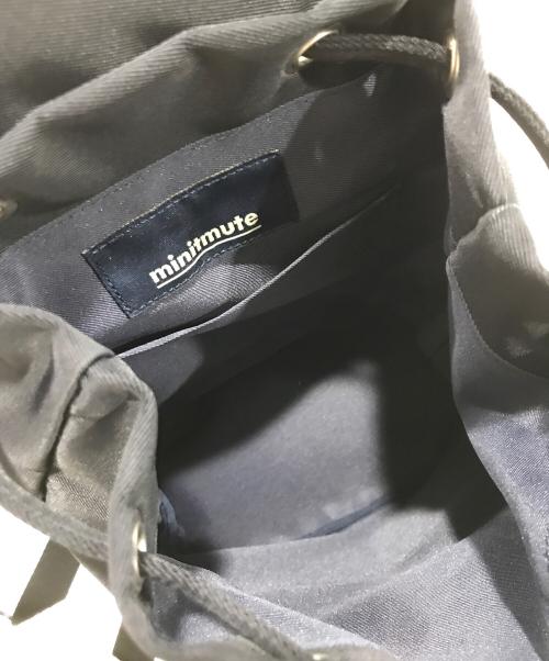 minitmute（ミニミュート）minitmute (ミニミュート) CLO バックパック ブラックの古着・服飾アイテム