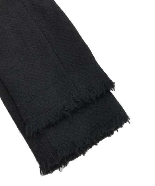 journal standard L'essage（ジャーナルスタンダード レサージュ）journal standard L'essage (ジャーナルスタンダード レサージュ) GIOLICAツイードBIGジャケット（ジオリカツイードビッグジャケット） ブラック サイズ:表記なしの古着・服飾アイテム