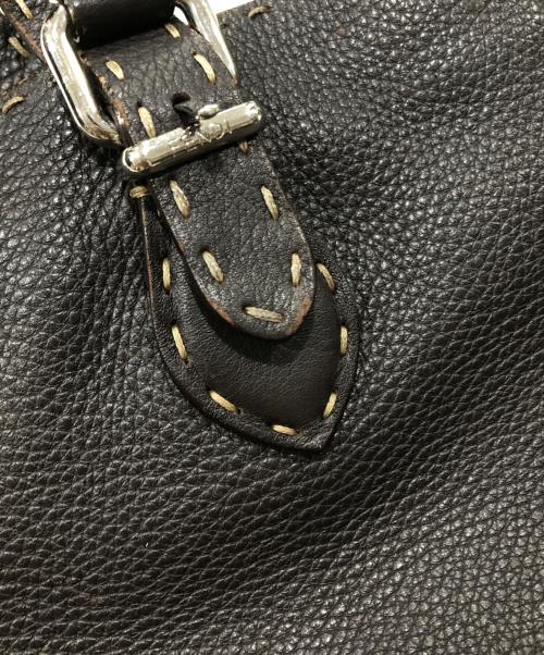 FENDI（フェンディ）FENDI (フェンディ) レザートートバッグ/セレリア ブラウンの古着・服飾アイテム