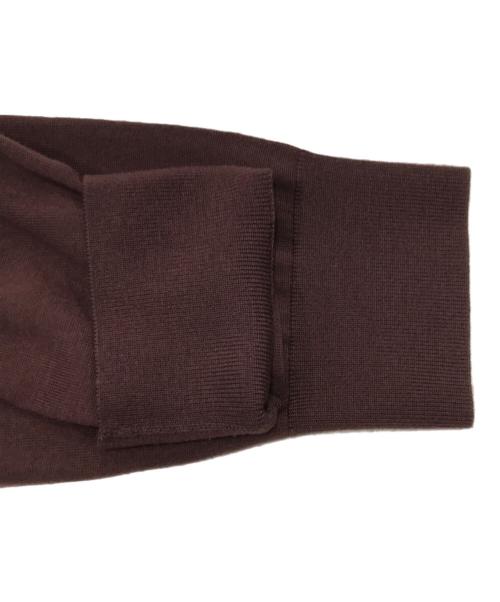 theory（セオリー）theory (セオリー) Regal Wool Crew Neck PO/サマーニット ブラウン サイズ:Ｓの古着・服飾アイテム