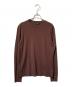 theory（セオリー）の古着「Regal Wool Crew Neck PO/サマーニット」｜ブラウン
