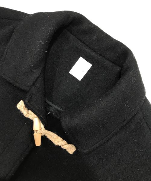 休日と詩（キュウジツトウタ）休日と詩 (キュウジツトウタ) 休日のダッフルコート ブラック サイズ:不明の古着・服飾アイテム