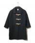 休日と詩（キュウジツトウタ）の古着「休日のダッフルコート」｜ブラック