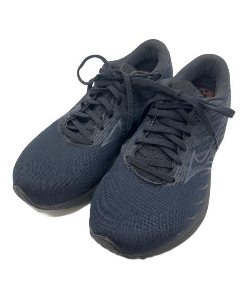 MIZUNO（ミズノ）MIZUNO (ミズノ) WAVE RIDER 26 ブラック サイズ:26.0cmの古着・服飾アイテム