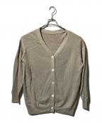 Plageプラージュ）の古着「HAZEL ニット カーディガン/リブカーディガン」｜ブラウン