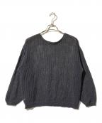 R’IAM-PLAGEリアムプラージュ）の古着「テープヤーンメッシュプルオーバー」｜グレー