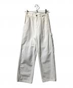 Plageプラージュ）の古着「Painter パンツ」｜ホワイト