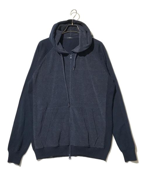 Denham（デンハム）Denham (デンハム) ジップパーカー ネイビー サイズ:Lの古着・服飾アイテム
