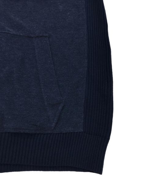 Denham（デンハム）Denham (デンハム) ジップパーカー ネイビー サイズ:Lの古着・服飾アイテム