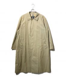 Burberry's（バーバリー）の古着「裏ノヴァチェック比翼ステンカラーコート」｜玉虫色
