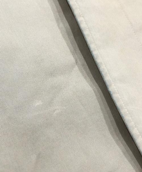 Burberry's（バーバリー）Burberry's (バーバリーズ) 裏ノヴァチェック比翼ステンカラーコート 玉虫色 サイズ:表記なしの古着・服飾アイテム