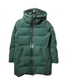 DESCENTE（デサント）の古着「水沢ダウン-ダウンジャケット」｜オリーブ