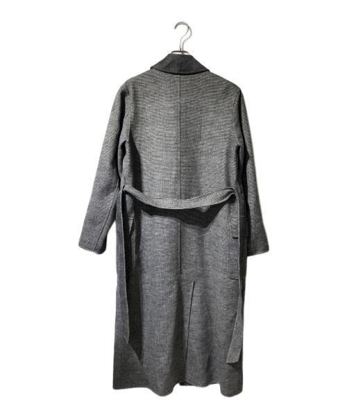 WEEKEND Max Mara（ウィークエンド マックスマーラ）WEEKEND Max Mara (ウィークエンド マックスマーラ) ウールブレンドロングコート グレー サイズ:36の古着・服飾アイテム