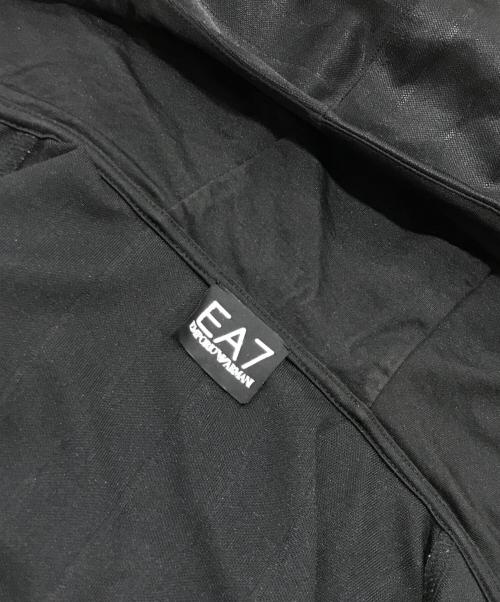 EMPORIO ARMANI（エンポリオアルマーニ）EMPORIO ARMANI (エンポリオアルマーニ) ジップアップパーカー ブラック サイズ:Sの古着・服飾アイテム