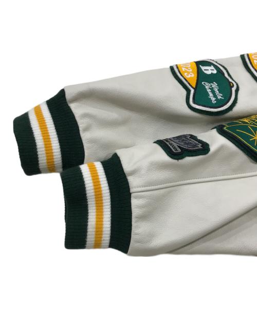 Roots（ルーツ）Roots (ルーツ) better gift shop (ベターギフトショップ) VARSIT JACKET グリーン サイズ:Lの古着・服飾アイテム