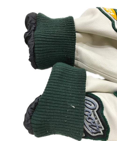 Roots（ルーツ）Roots (ルーツ) better gift shop (ベターギフトショップ) VARSIT JACKET グリーン サイズ:Lの古着・服飾アイテム