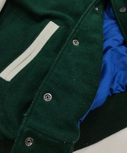 Roots（ルーツ）Roots (ルーツ) better gift shop (ベターギフトショップ) VARSIT JACKET グリーン サイズ:Lの古着・服飾アイテム