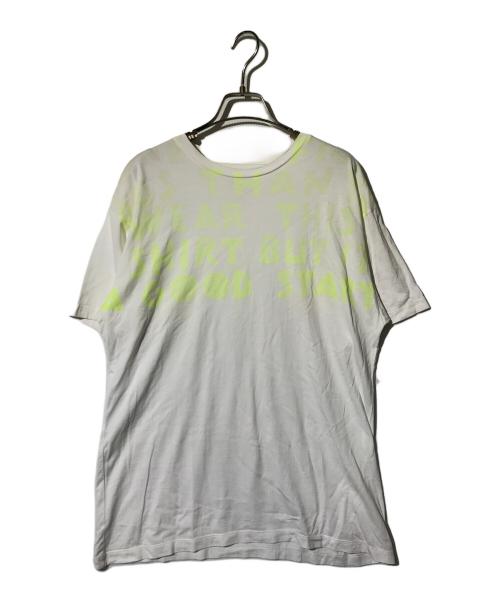 Maison Margiela（メゾンマルジェラ）Maison Margiela (メゾンマルジェラ) AIDS TEE ホワイト サイズ:XSの古着・服飾アイテム