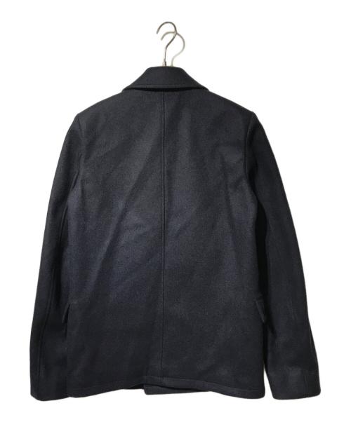 Saint Laurent Paris（サンローランパリ）Saint Laurent Paris (サンローランパリ) ウールＰコート ネイビー サイズ:48の古着・服飾アイテム