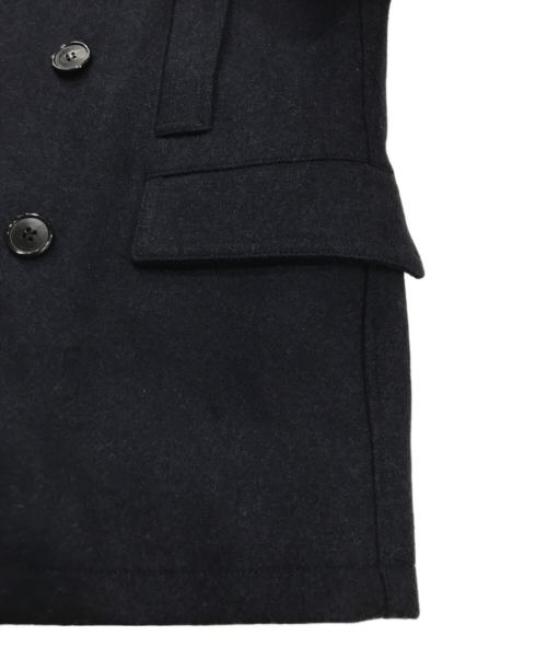 Saint Laurent Paris（サンローランパリ）Saint Laurent Paris (サンローランパリ) ウールＰコート ネイビー サイズ:48の古着・服飾アイテム