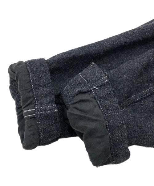 COMME des GARCONS HOMME DEUX（コムデギャルソン オム ドゥ）COMME des GARCONS HOMME DEUX (コムデギャルソン オム ドゥ) 強撚糸ウールテーラードジャケット ブラック サイズ:ＸＳの古着・服飾アイテム