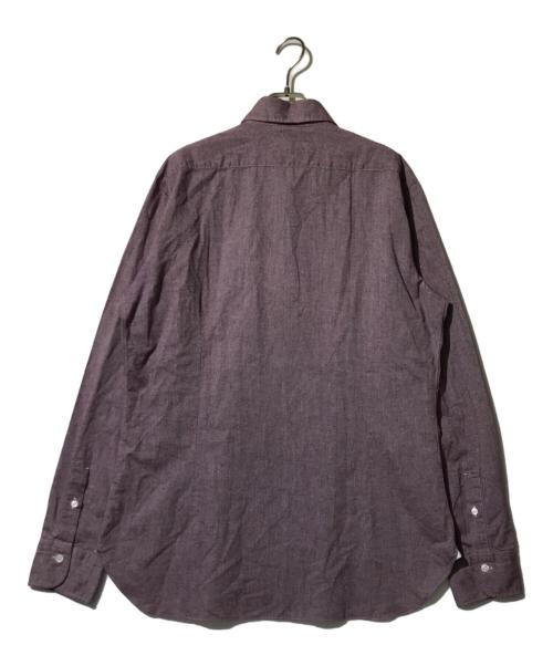 BARBA（バルバ）BARBA (バルバ) ロングスリーブシャツ パープル サイズ:43の古着・服飾アイテム