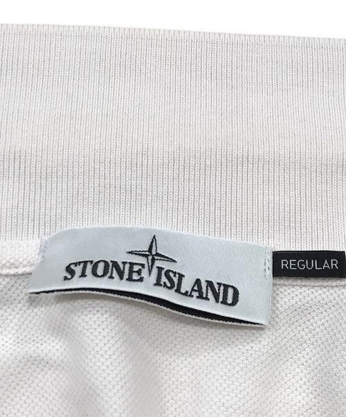 STONE ISLAND（ストーンアイランド）STONE ISLAND (ストーンアイランド) ポロシャツ ライトピンク サイズ:Sの古着・服飾アイテム