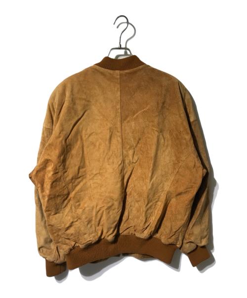 BROOKS BROTHERS（ブルックスブラザーズ）BROOKS BROTHERS (ブルックスブラザーズ) レザーボンバージャケット ベージュ サイズ:Ｓの古着・服飾アイテム