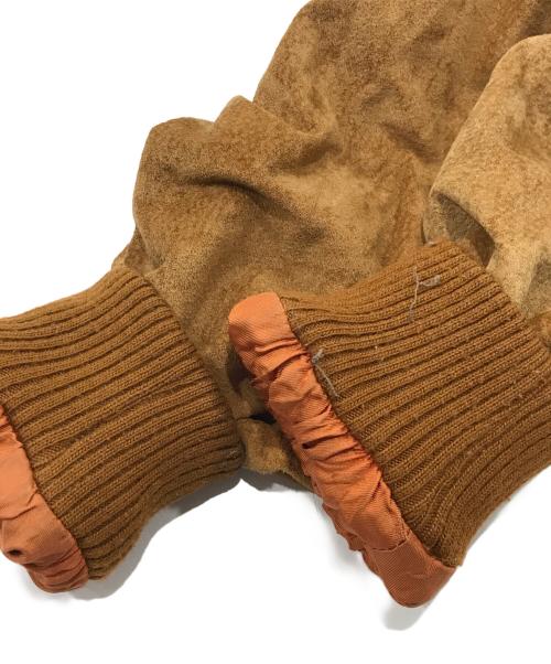 BROOKS BROTHERS（ブルックスブラザーズ）BROOKS BROTHERS (ブルックスブラザーズ) レザーボンバージャケット ベージュ サイズ:Ｓの古着・服飾アイテム