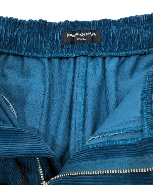 Diaspora Skateboards（ディアスポラスケートボードズ）Diaspora skateboards (ディアスポラスケートボードズ) コーデュロイパンツ ブルー サイズ:Ｍの古着・服飾アイテム
