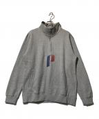 Cabaret Povalキャバレーポバール）の古着「Hazard Half Zip」｜グレー