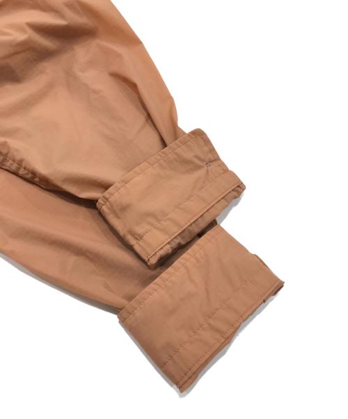 Hombre Nino（オンブレニーニョ）Hombre Nino (オンブレニーニョ) NYLON HOODED SHIRT　（ナイロン　フーデッド　シャツ） ブラウン サイズ:Mの古着・服飾アイテム